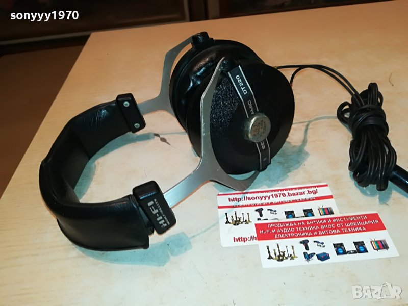 HI-FI BEYERDYNAMIC DT220-HEADPHONES MADE IN GERMANY 0108221136, снимка 1