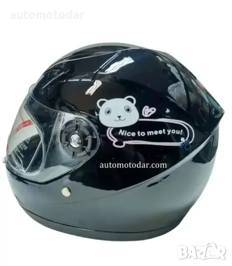 Детска каска за мотор скутер, снимка 1