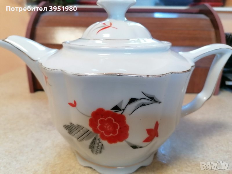 Чайник порцеланов-немски, снимка 1