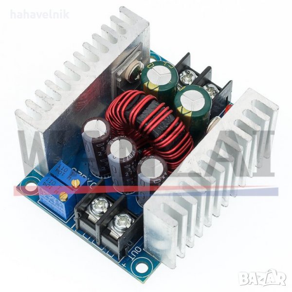 20А Dc Converter Понижаващо захранване с регулиране на тока DC/CC Adjustable  300W зарядно MPPT, снимка 1