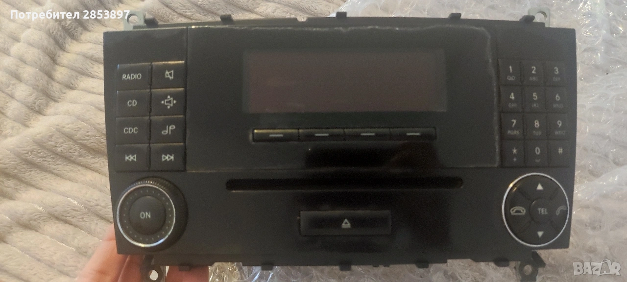 CD Player Radio Mercedes C class W203 / СД Радио Мерцедес Ц класа В203, снимка 1