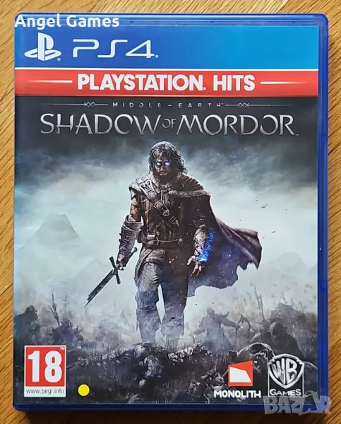 Middle-earth Shadow of Mordor PS4 Playstation 4 Плейстейшън 5 PS5 игра, снимка 1