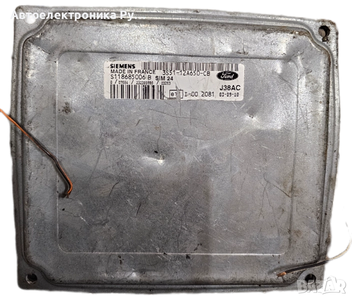 компютър FORD FIESTA V JH, JD , 3S51-12A650-CB, S118685006B, снимка 1