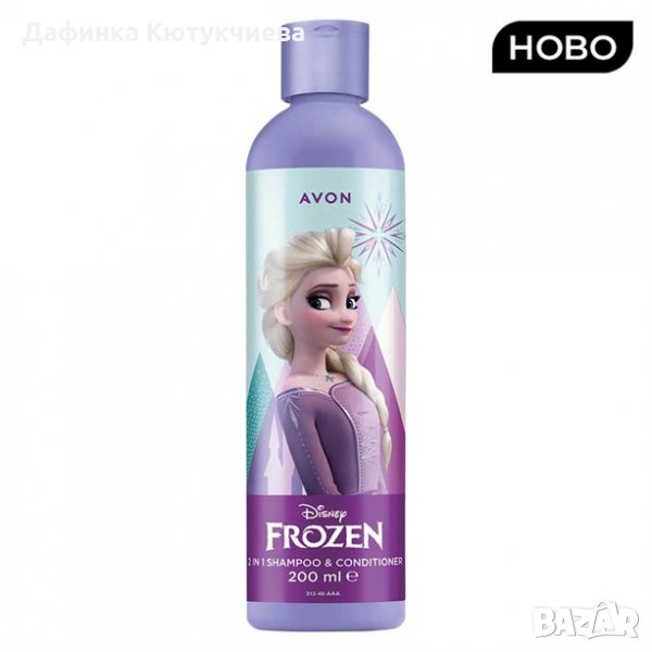 2-в-1 Шампоан и балсам Frozen, снимка 1