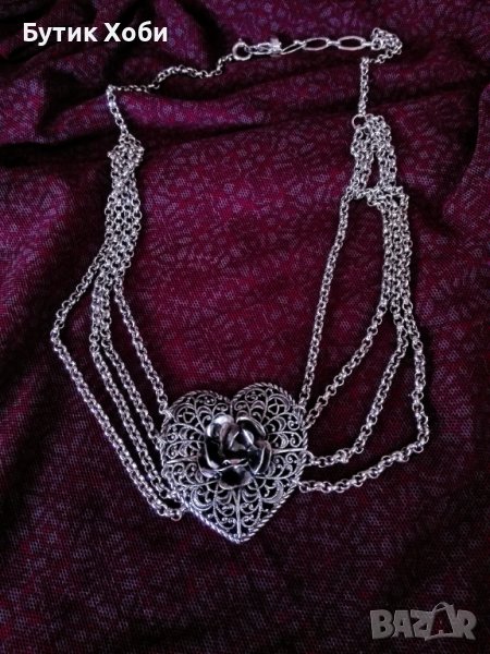 Старинно чешко колие   , снимка 1