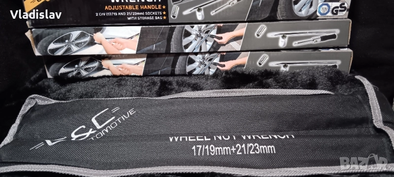 Мултифункционален Ключ за джанти 17/19+21/23мм, снимка 1