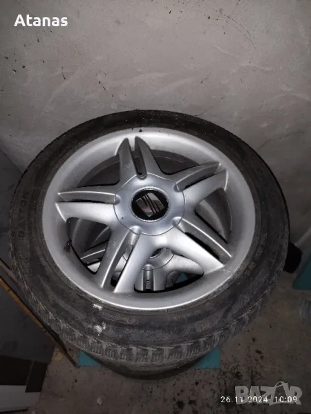 джанти със зимни гуми 17 цола , снимка 1