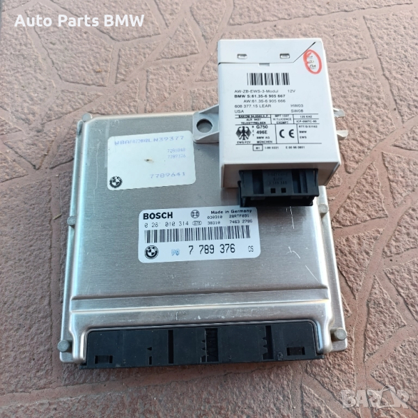 Компютър и EWS BMW E46 E38 E39 E53 530d 330d 730d X5 3.d, снимка 1
