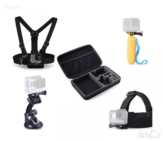 Универсален комплект аксесоари за екшън камери | №2065, снимка 1