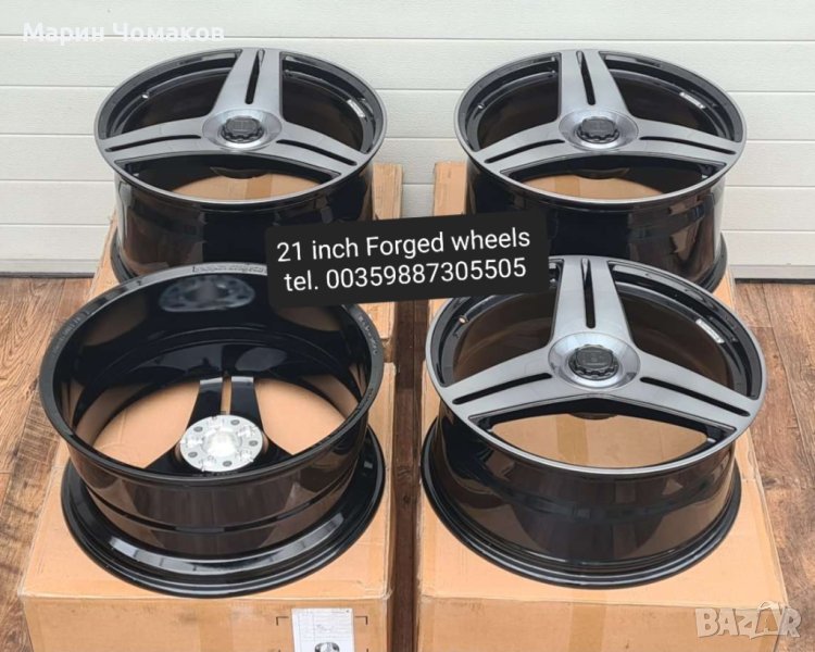 21 цола КОВАНИ джанти Monoblock Mercedes SL43 , SL55 , SL63 AMG R232, снимка 1