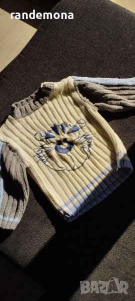 Бебешки пуловер размер 86, снимка 1