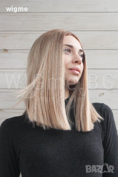 Права руса омбре перука Сиена, снимка 1