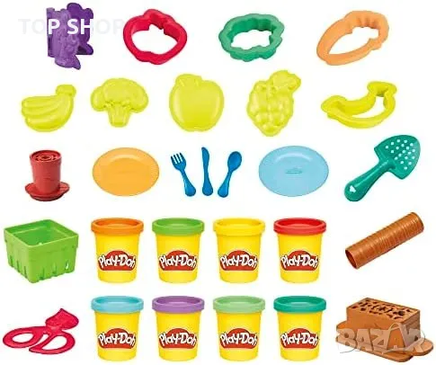 Детски комплект Play-Doh градина цветя пластелин играчка игра дете, снимка 1