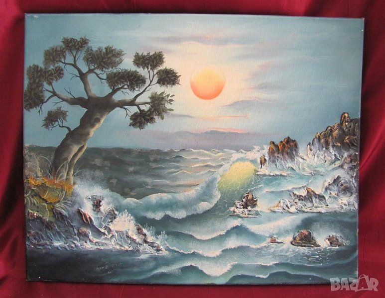 Картина Масло, Платно 50х40 см., снимка 1