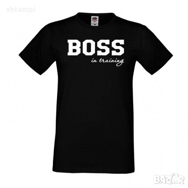 Мъжка тениска Boss in training, снимка 1
