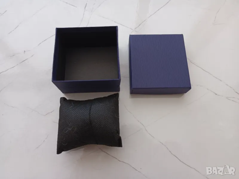 Подаръчна кутия за часовник с възглавничка, кутия за подарък, кутийка, снимка 1