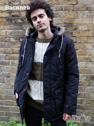 Brave Soul оригинално мъжко яке парка М,L внос Англия, снимка 1