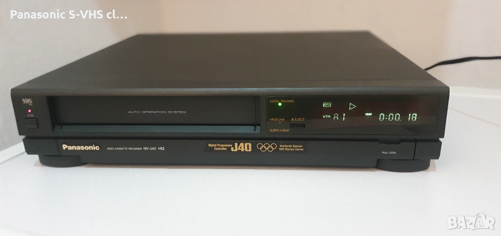 Видео Panasonic NV-J40 VHS 3head recorder , снимка 1
