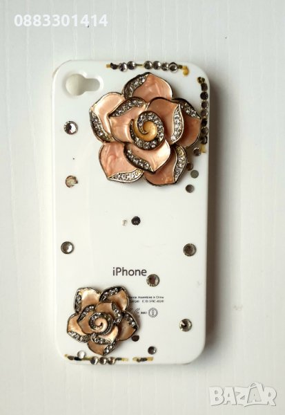 Кейс калъф гръб 3D цвете за iPhone 5, 5s, SE , снимка 1