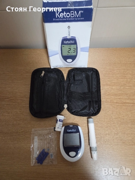 Комплект за измерване на кетони в кръвта KetoBM за кето диета , снимка 1