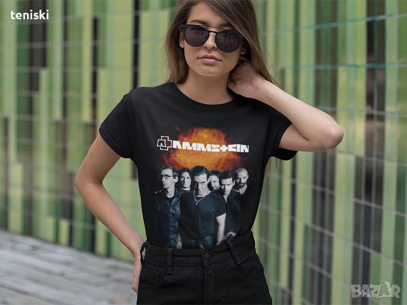  Дамски рок тениски Rammstein 6 модела, снимка 1