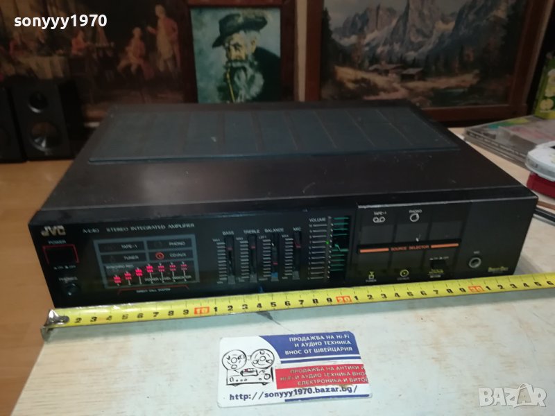 JVC JAPAN AMPLIFIER-SWISS 0801241624, снимка 1
