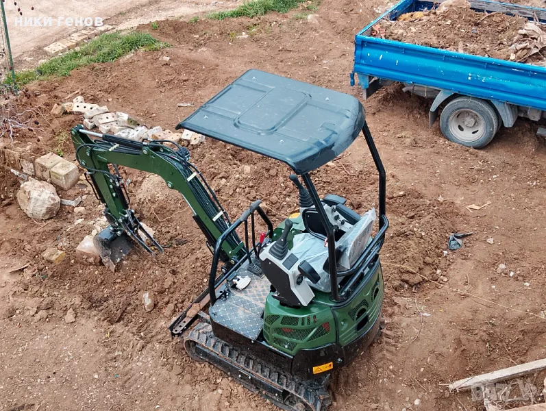 Услуги с мини багер , снимка 1