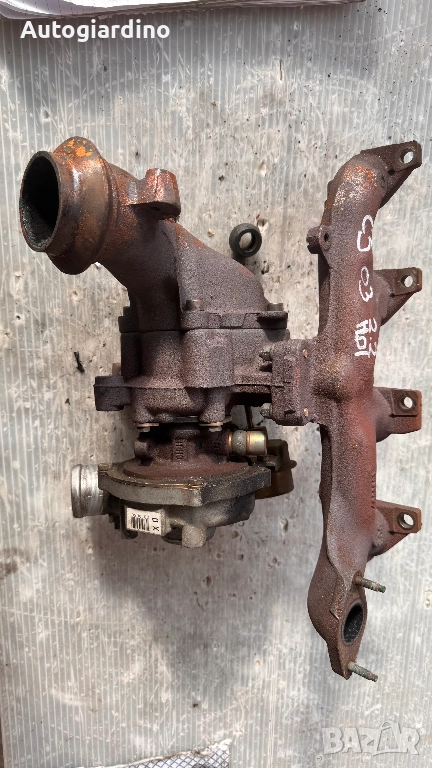 Турбо компресор / турбина за Citroen C3 - 53041015096 / K03-401682 / K03-050FE5052217, снимка 1