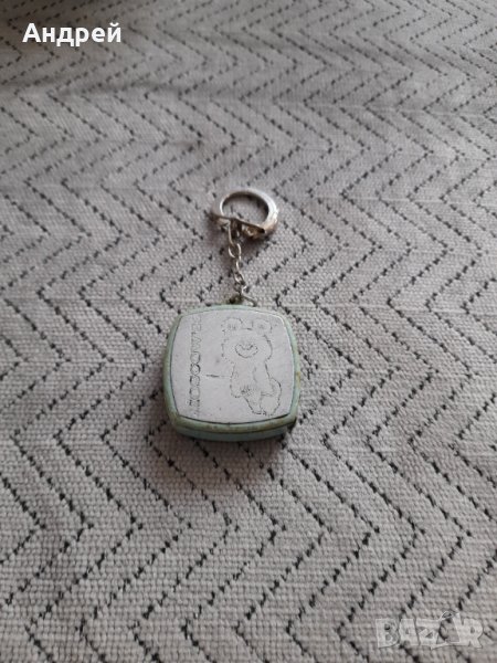 Стар ключодържател,ролетка Мечето Миша, снимка 1