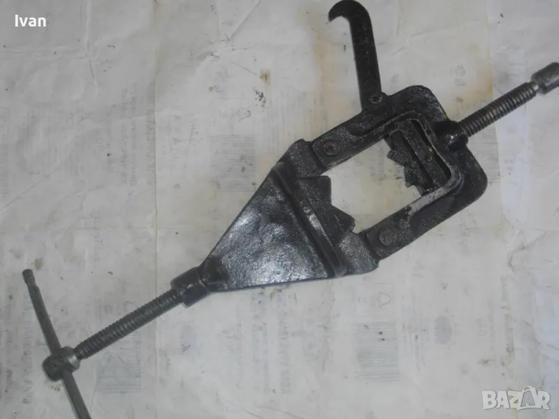 3" Цола Българско ТРЪБНО МЕНГЕМЕ Соц НРБ ТПК Металик-Разград 55см/6,0 кг/захват 115мм Като ново , снимка 1