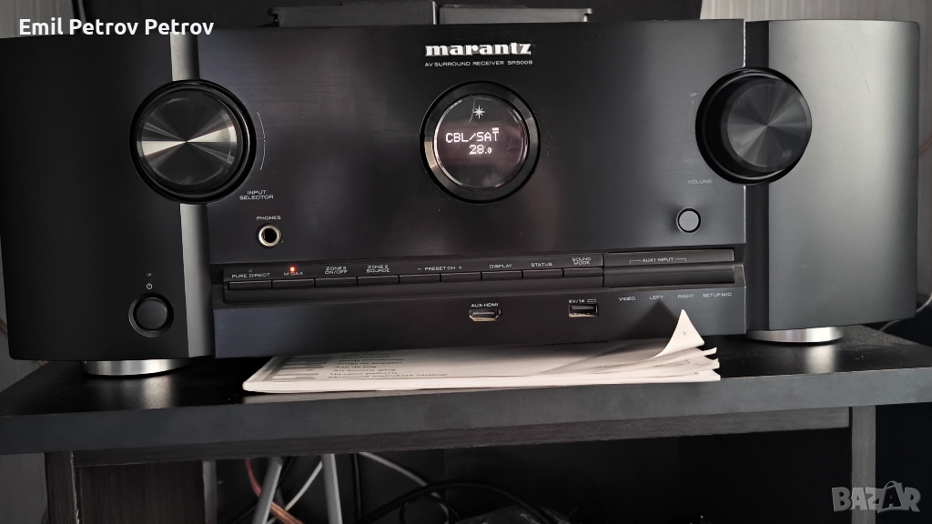 Маранц SR5008 7.2-канален приемник за домашно кино с Apple AirPlay®, снимка 1