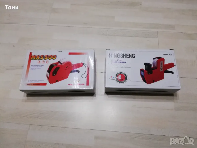 Етикиращи клещи , снимка 1