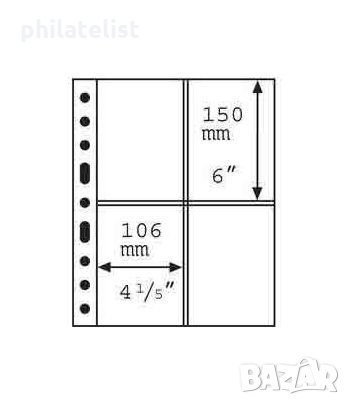 Grande- 2CT прозрачни листа-картички и банкноти 106х150 мм, снимка 1