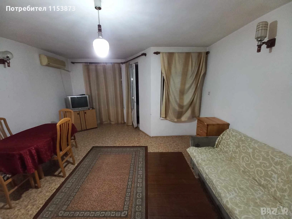 Давам под наем двустаен апартамент до Пожарната в гр.Бургас, снимка 1