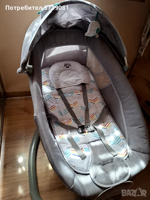 НОВА!!! Електрическа люлка Cangaroo - Axel, снимка 1