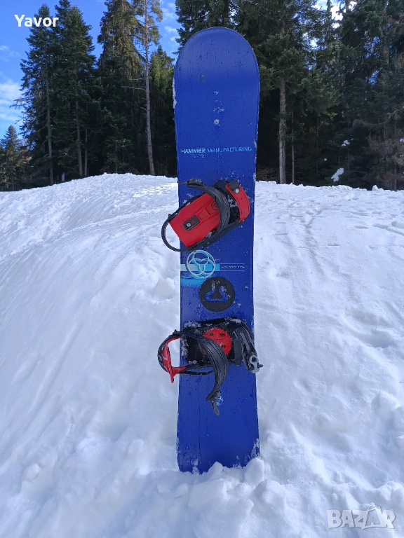 Snowboard с автомати и обувки 43, снимка 1