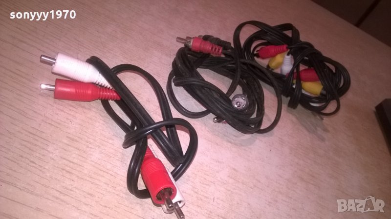 аудио кабели 10бр-чинчове-РАЗЛИЧНИ, снимка 1