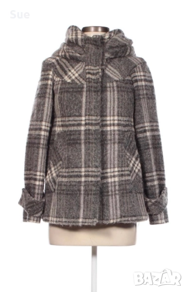 Карирано Палто Zara XS, снимка 1