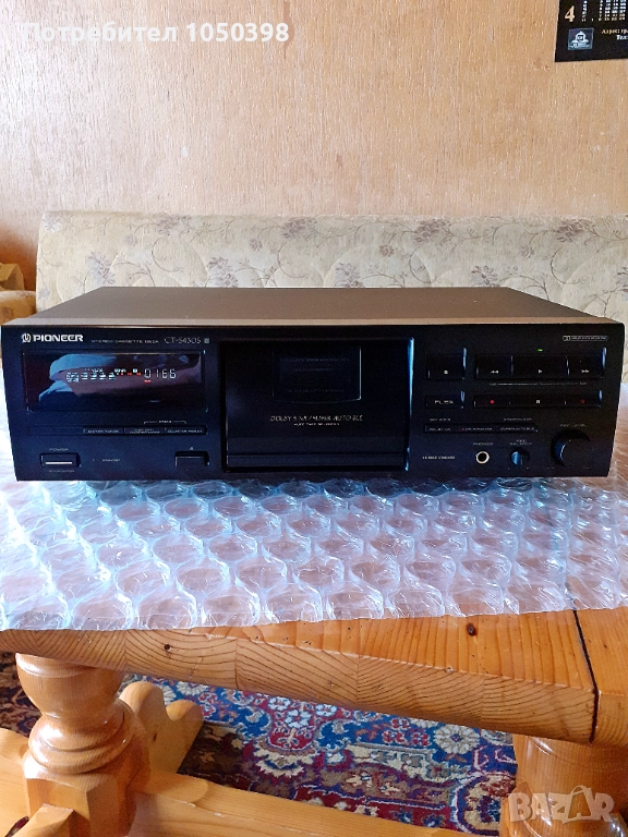 Дек PIONEER CT -S430S -SR- Dolby S-Идеален японски.ПРОМОЦИЯ., снимка 1