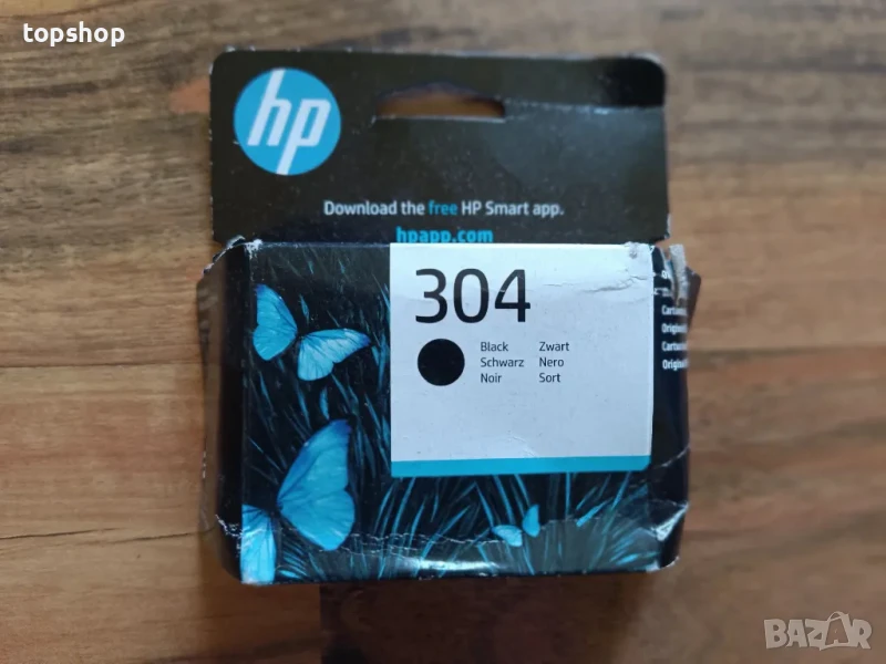 Запечатана касета касета за принтер HP 304 черна, снимка 1
