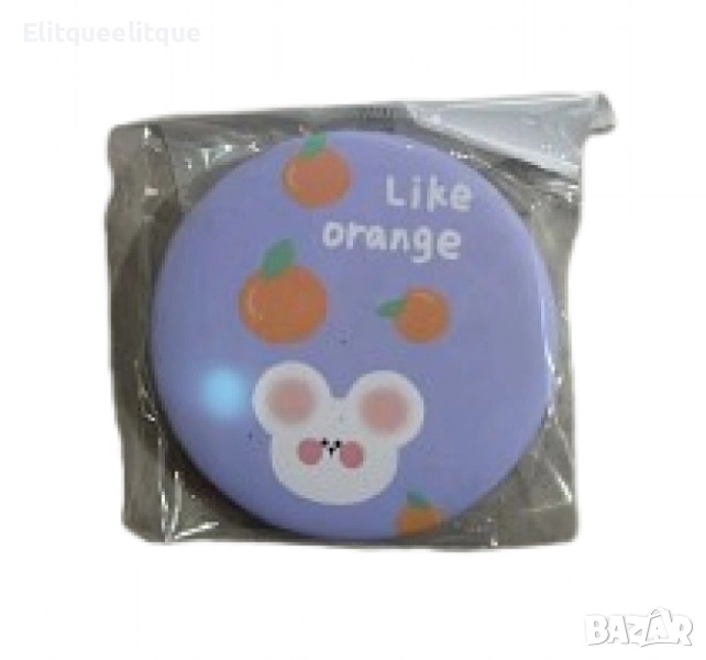 Мини двойно огледалце за чанта – стил и удобство винаги с вас, снимка 1