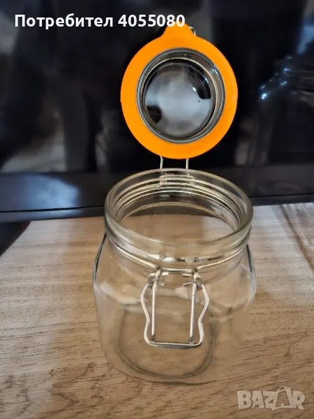 Буркан с херметическа капачка, снимка 1