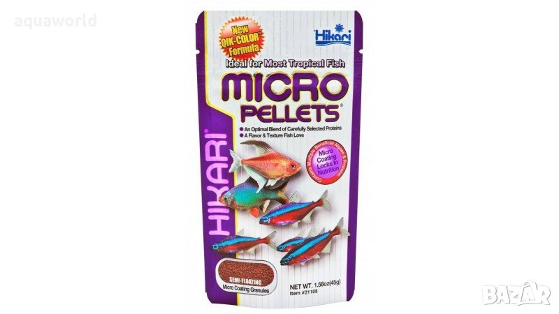 "ПРОМОЦИЯ" Hikari Tropical Micro Pellets 45 g, снимка 1