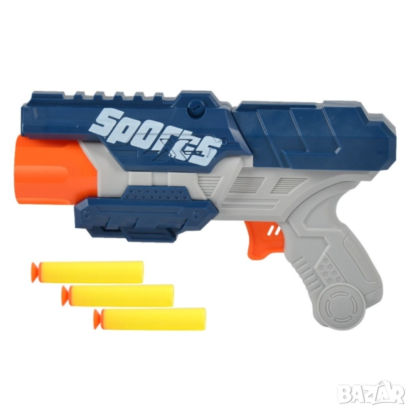  Детска играчка пистолет с меки патрони  , снимка 1