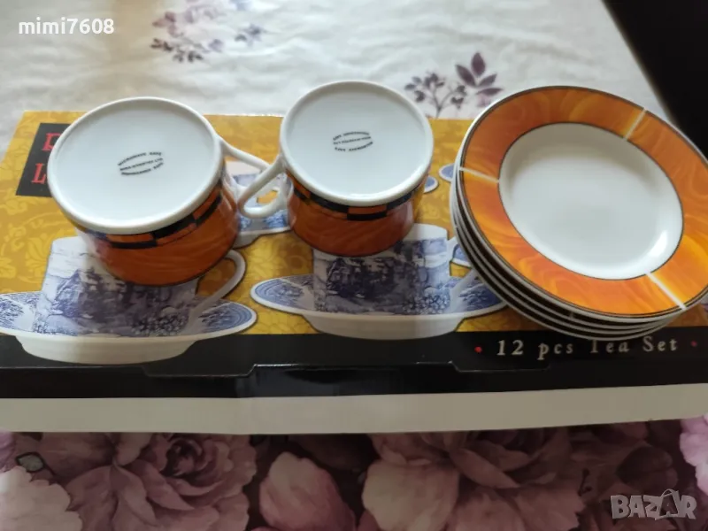 сервиз чаши за чай или кафе нов , снимка 1
