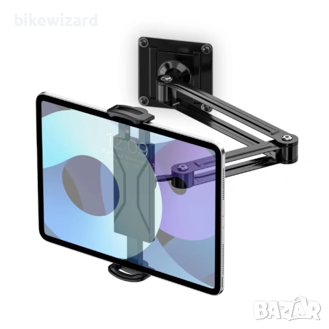 Универсална стойка за таблет MoKo за стена, регулируема на 360° размери 4.7"-14" НОВА