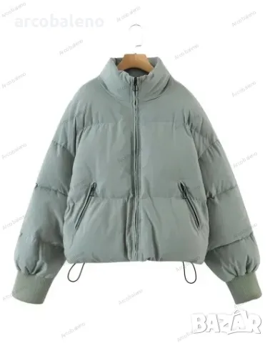 Дамско ежедневно универсално яке с пухена яка, снимка 10 - Якета - 48453403