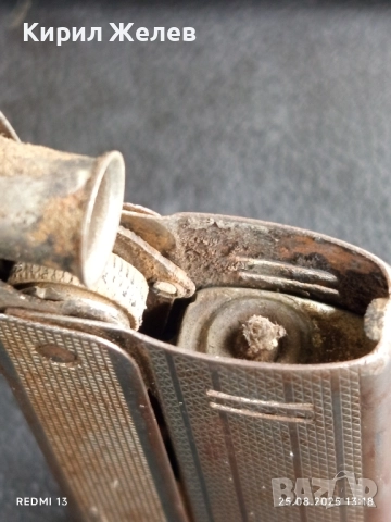 Винтидж ретро бензинова запалка IMCO AUSTRIA рядка работи за КОЛЕКЦИОНЕРИ 51037, снимка 8 - Антикварни и старинни предмети - 51482414