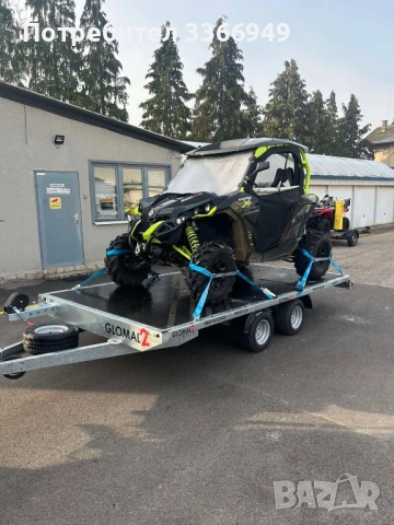 Ремарке за UTV под наем / 3.90м X 2.05м, снимка 10 - Ремаркета - 52595582