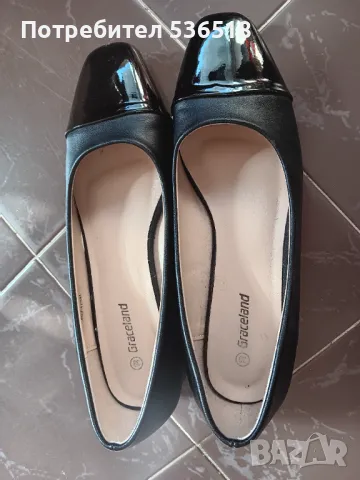 Обувки на нисък ток, снимка 2 - Дамски ежедневни обувки - 47509778